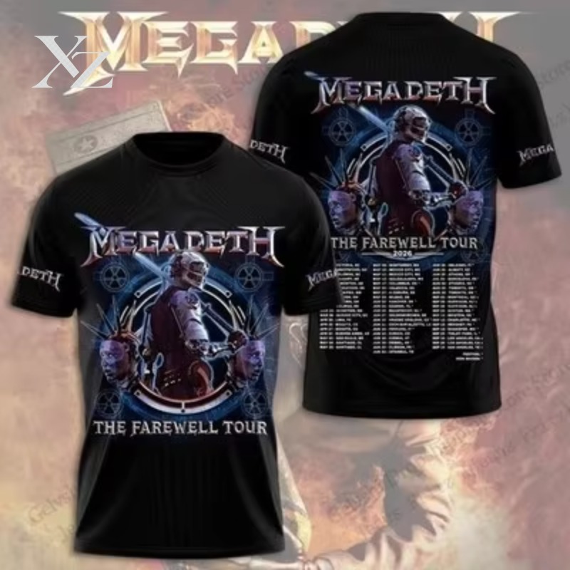 Street Fashion Canada - Hip Hop Rock Megadeth Band Canada