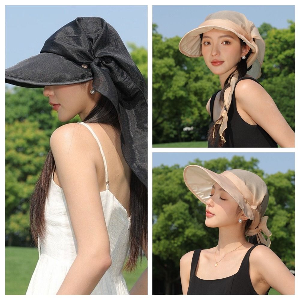 Street Fashion Korean Girl - Fashion Korean Style Headscarf Baseball Hat