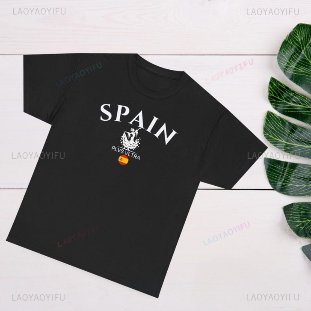 Spain Flag Graphic Printed T-s - Street Fashion In Spain recension och pris