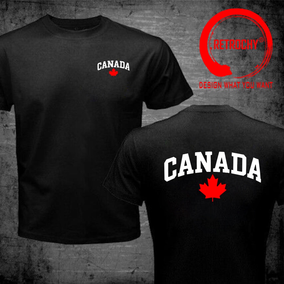 Canada Letter Printed Funny De - Street Fashion Canada recension och pris
