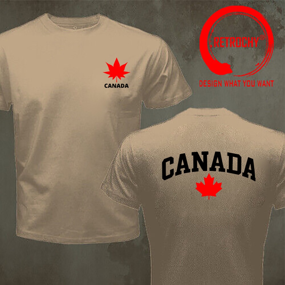 Canada Letter Printed Funny De - Street Fashion Canada recension och pris