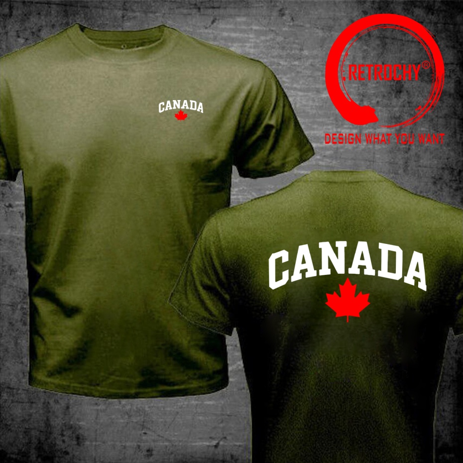 Canada Letter Printed Funny De - Street Fashion Canada recension och pris