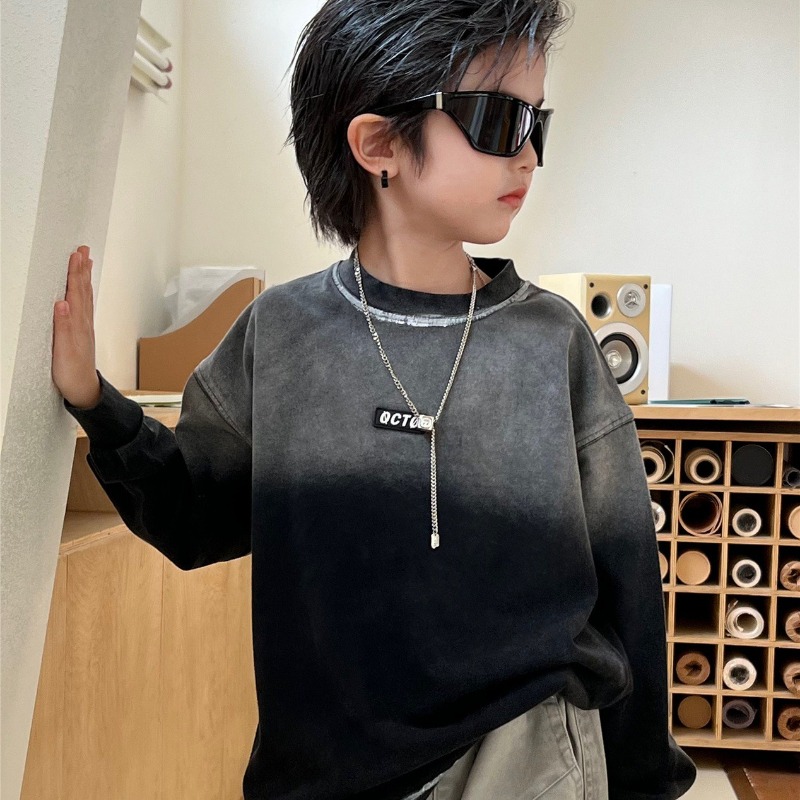 Boys Girls T-shirts 2025 Autum - Street Fashion Korean Girl recension och pris
