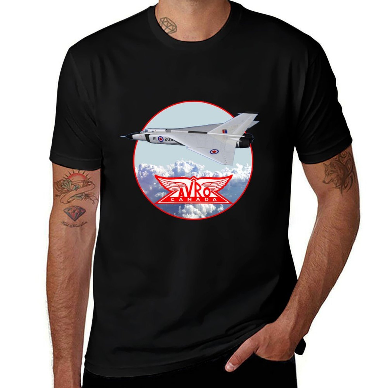 Avro Arrow Avro Canada T-Shirt - Street Fashion Canada recension och pris