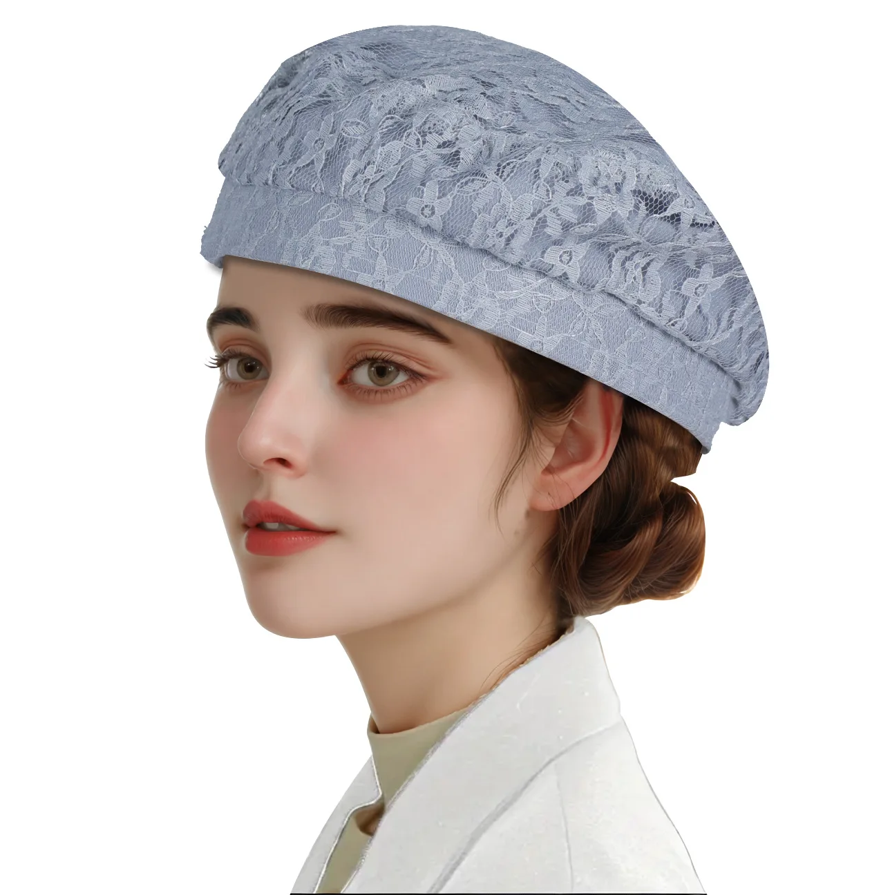 Lace Beret Ladies Summer Stree - Street Fashion Shoot recension och pris