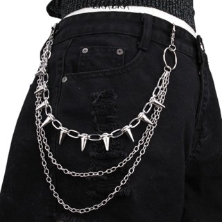 Unisex Hip Hop Punk Rock Metal - Street Fashion Jeans Women recension och pris