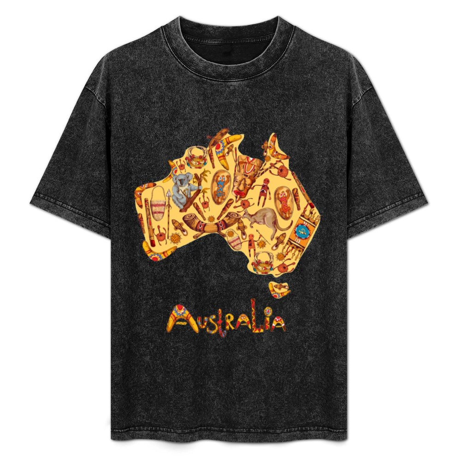 Aboriginal Flag Aboriginal Map - Street Fashion Australia recension och pris