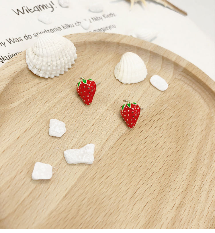 Acrylic Strawberry Earrings Fa - Street Fashion Shoot recension och pris