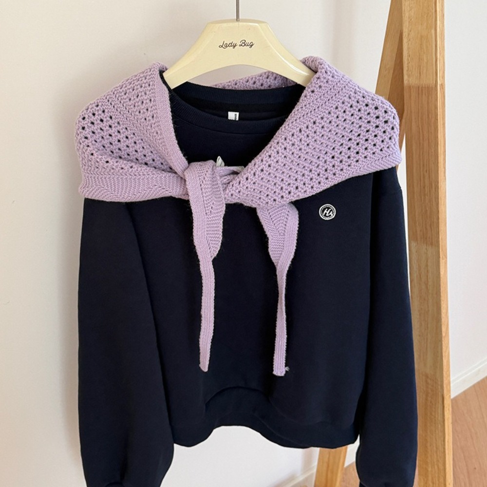 Hollow Out Knitted Triangle Sc - Street Fashion Shoot recension och pris