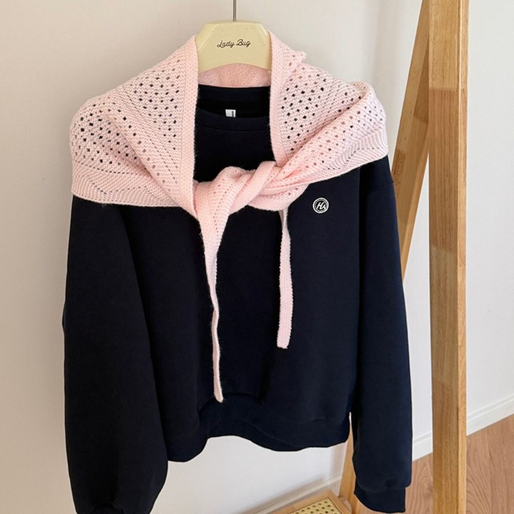 Hollow Out Knitted Triangle Sc - Street Fashion Shoot recension och pris
