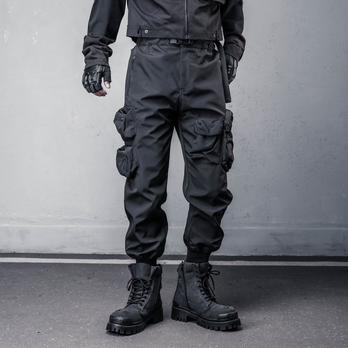 Designer Techwear Overalls Men - Techwear Pants Tactical recension och pris