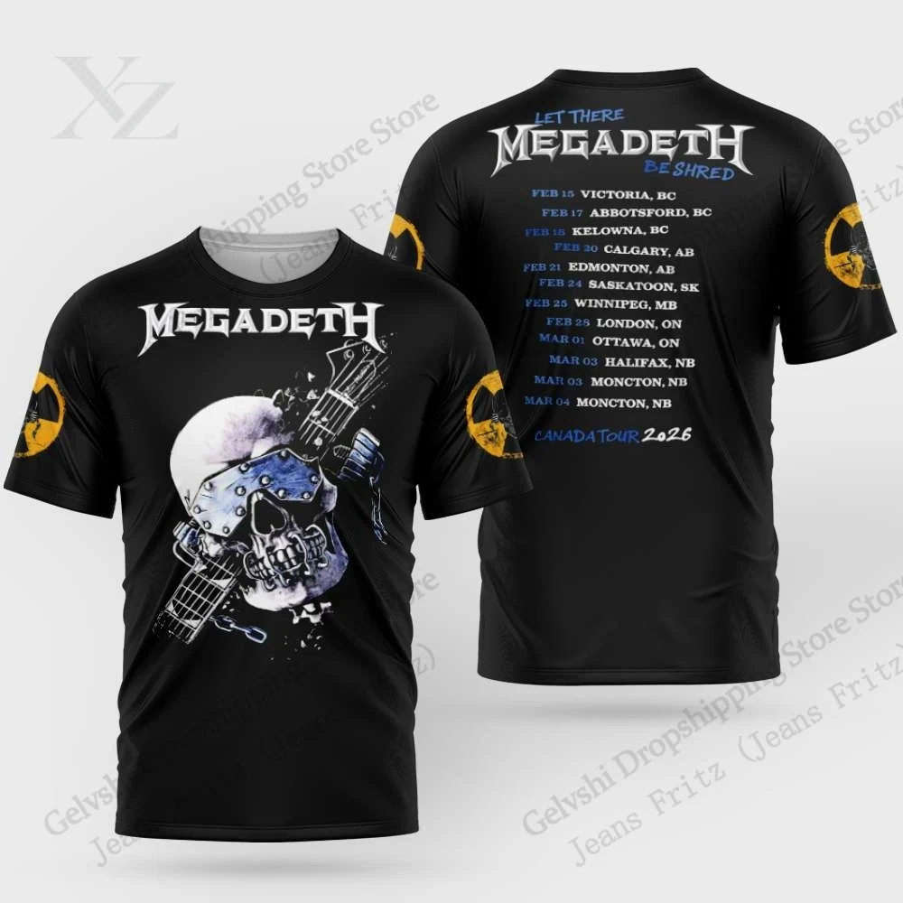 Hip Hop Rock Megadeth Band Can - Street Fashion Canada recension och pris