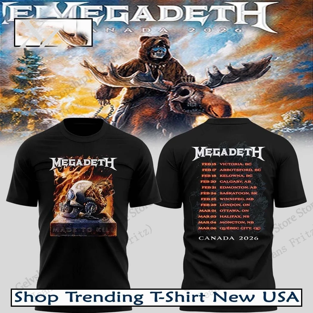 Hip Hop Rock Megadeth Band Can - Street Fashion Canada recension och pris