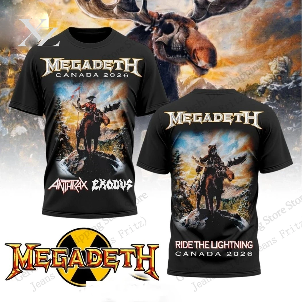 Hip Hop Rock Megadeth Band Can - Street Fashion Canada recension och pris