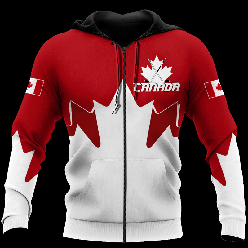 Canada 3d All Over Printed Map - Street Fashion Canada recension och pris