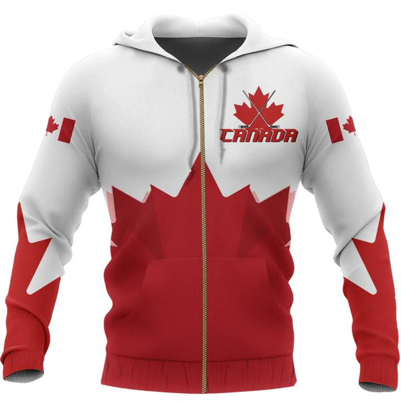 Canada 3d All Over Printed Map - Street Fashion Canada recension och pris