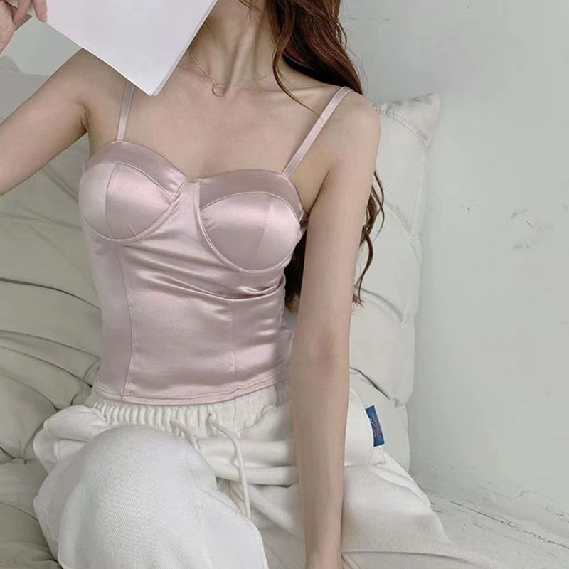 Camisole Women Summer Y2k Swee - Street Fashion Korean Girl recension och pris