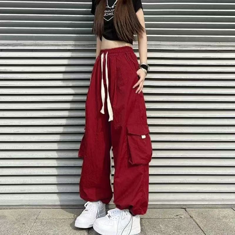 Women Baggy Parachute Pants Te - Techwear Pants Tactical recension och pris
