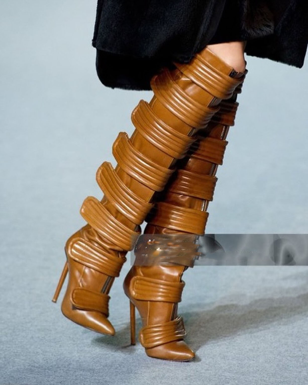 2026 Pointed Toe Knee-high Boo - Street Fashion Rome 2026 recension och pris