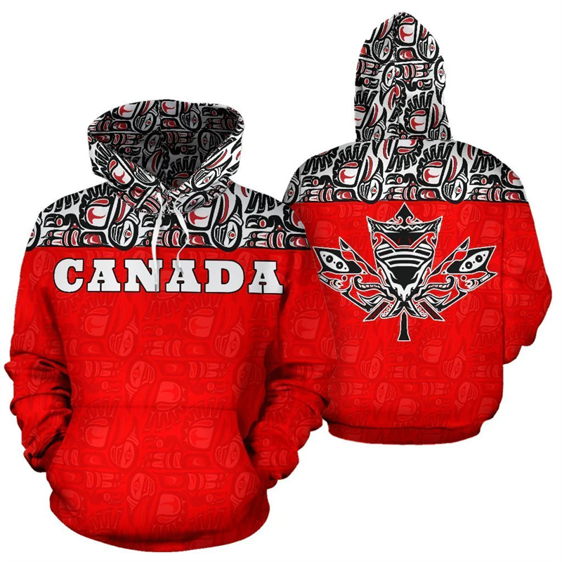 Canada Flag Always In Me 3d Pr - Street Fashion Canada recension och pris