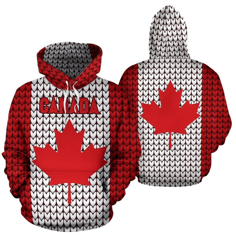 Canada Flag Always In Me 3d Pr - Street Fashion Canada recension och pris