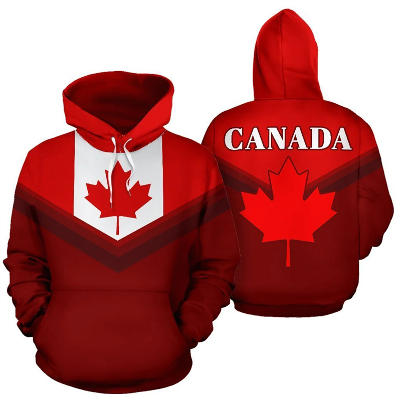 Canada Flag Always In Me 3d Pr - Street Fashion Canada recension och pris