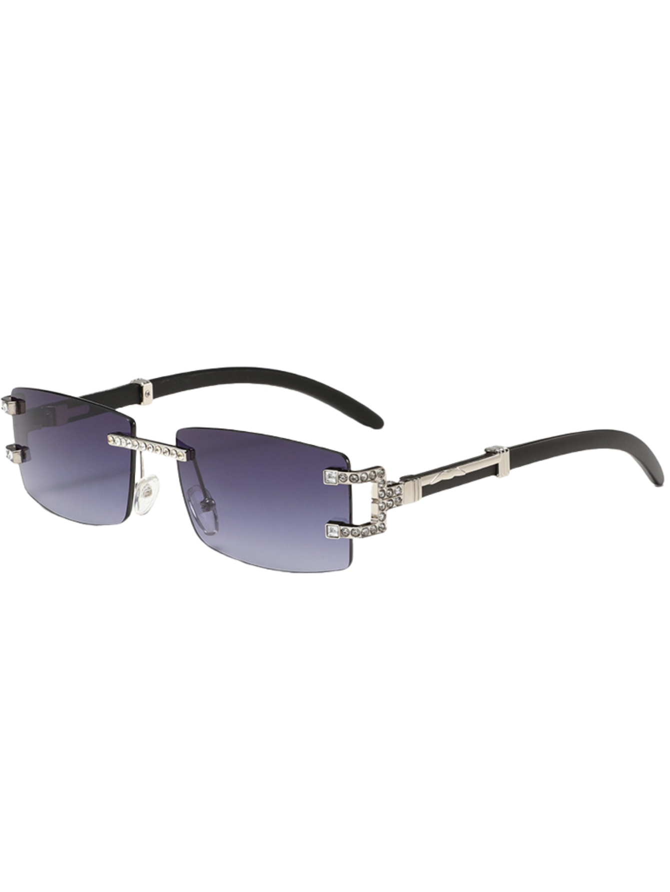 Wood leg retro fashion sunglas - Street Fashion Shoot recension och pris