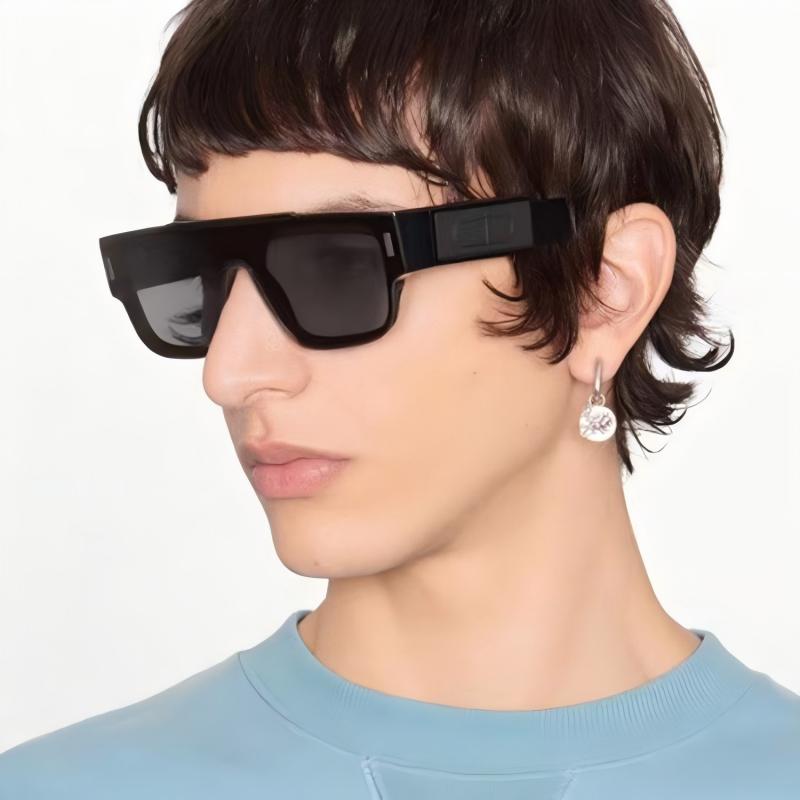 Trendy Green Square Frame Sung - Street Fashion Shoot recension och pris