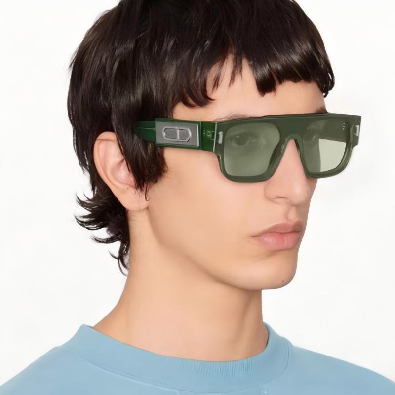 Trendy Green Square Frame Sung - Street Fashion Shoot recension och pris