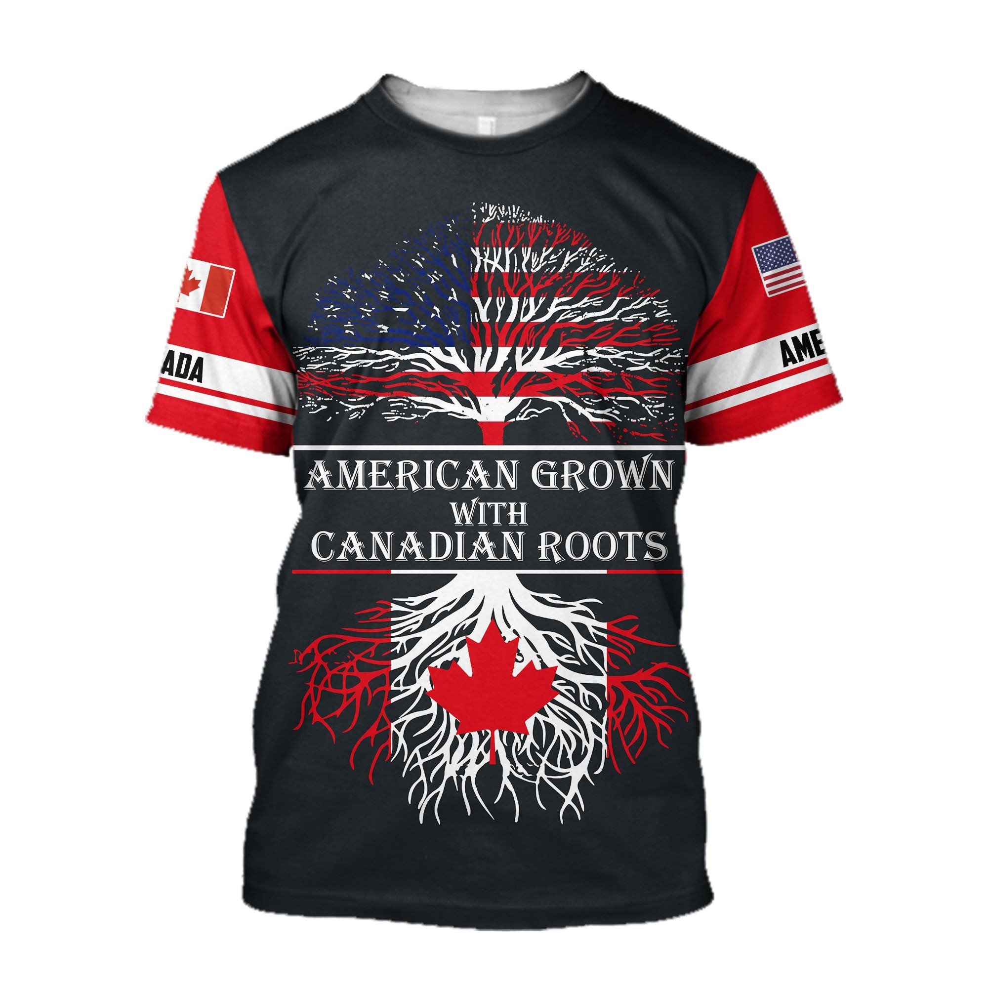 Canada Flag Graphic 3D Print M - Street Fashion Canada recension och pris