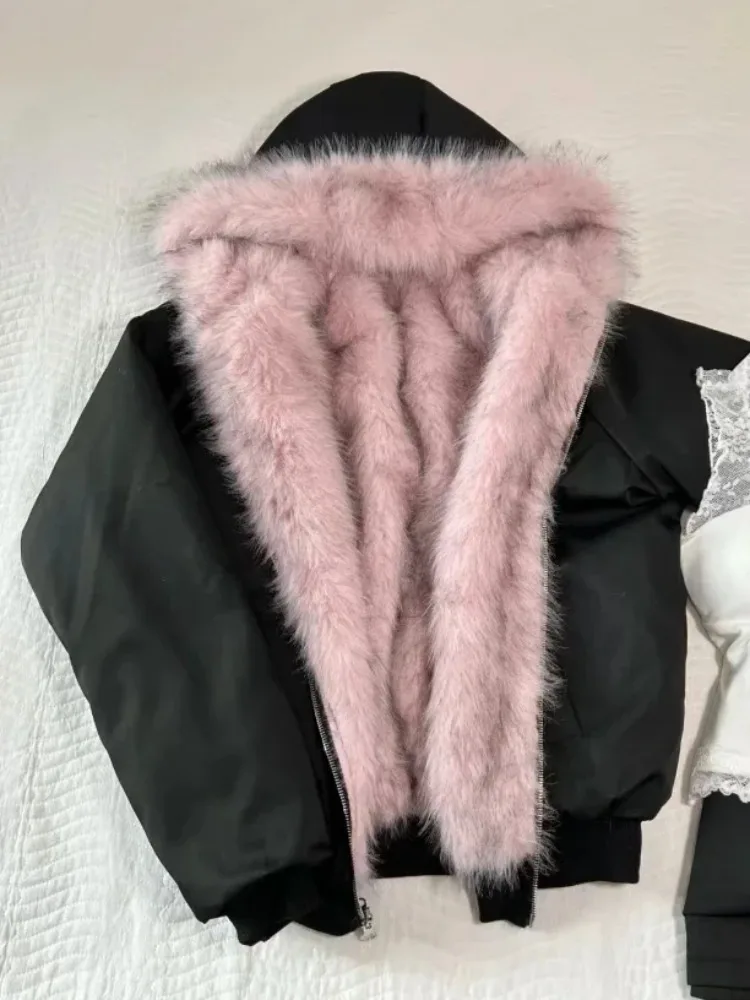 American Vintage Women's Fur P - Street Fashion Korean Girl recension och pris