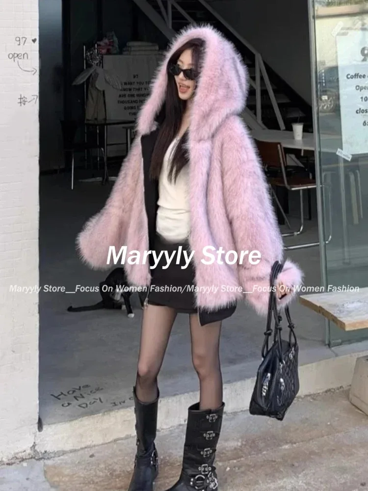 American Vintage Women's Fur P - Street Fashion Korean Girl recension och pris