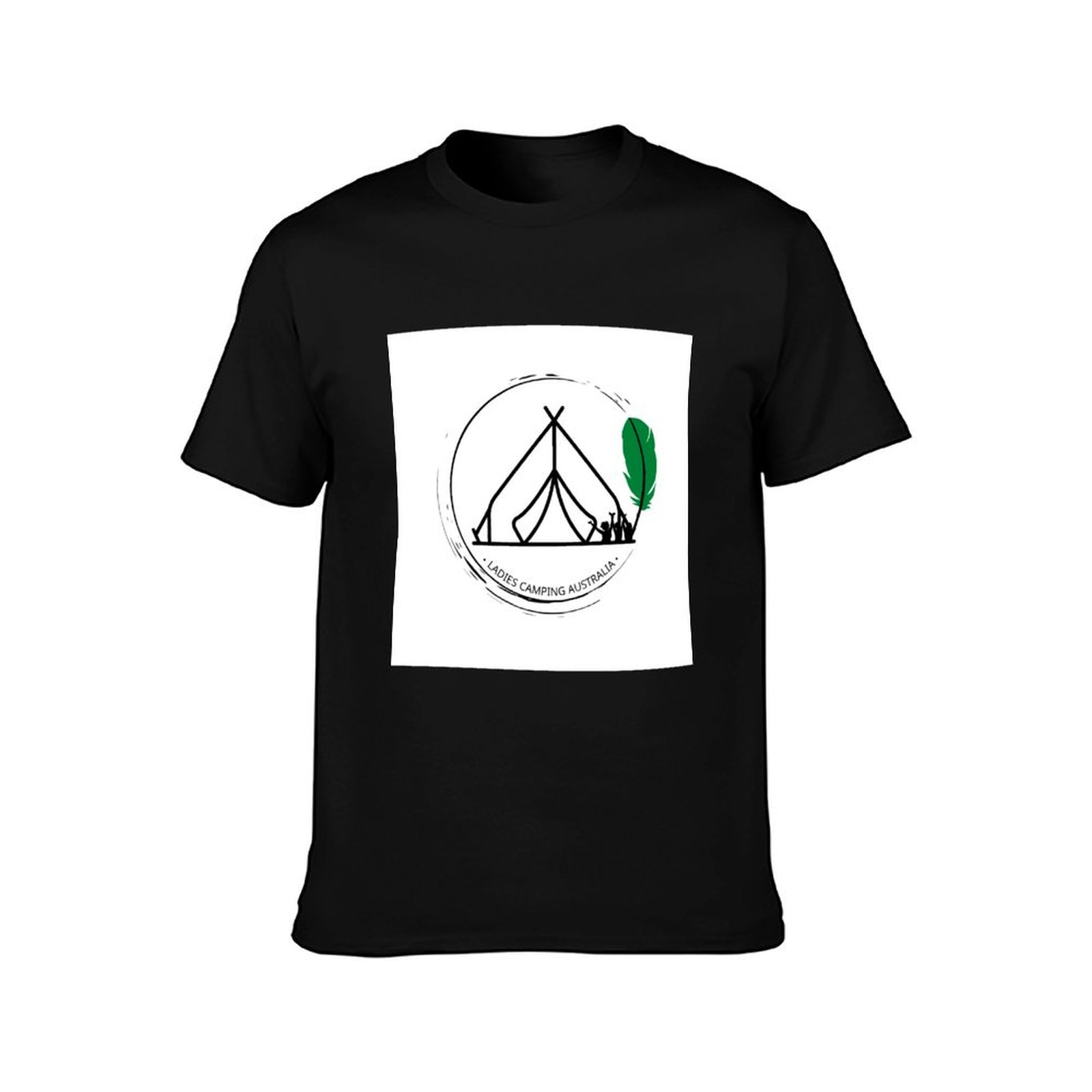 Vic text Design-Ladies Camping - Street Fashion Australia recension och pris