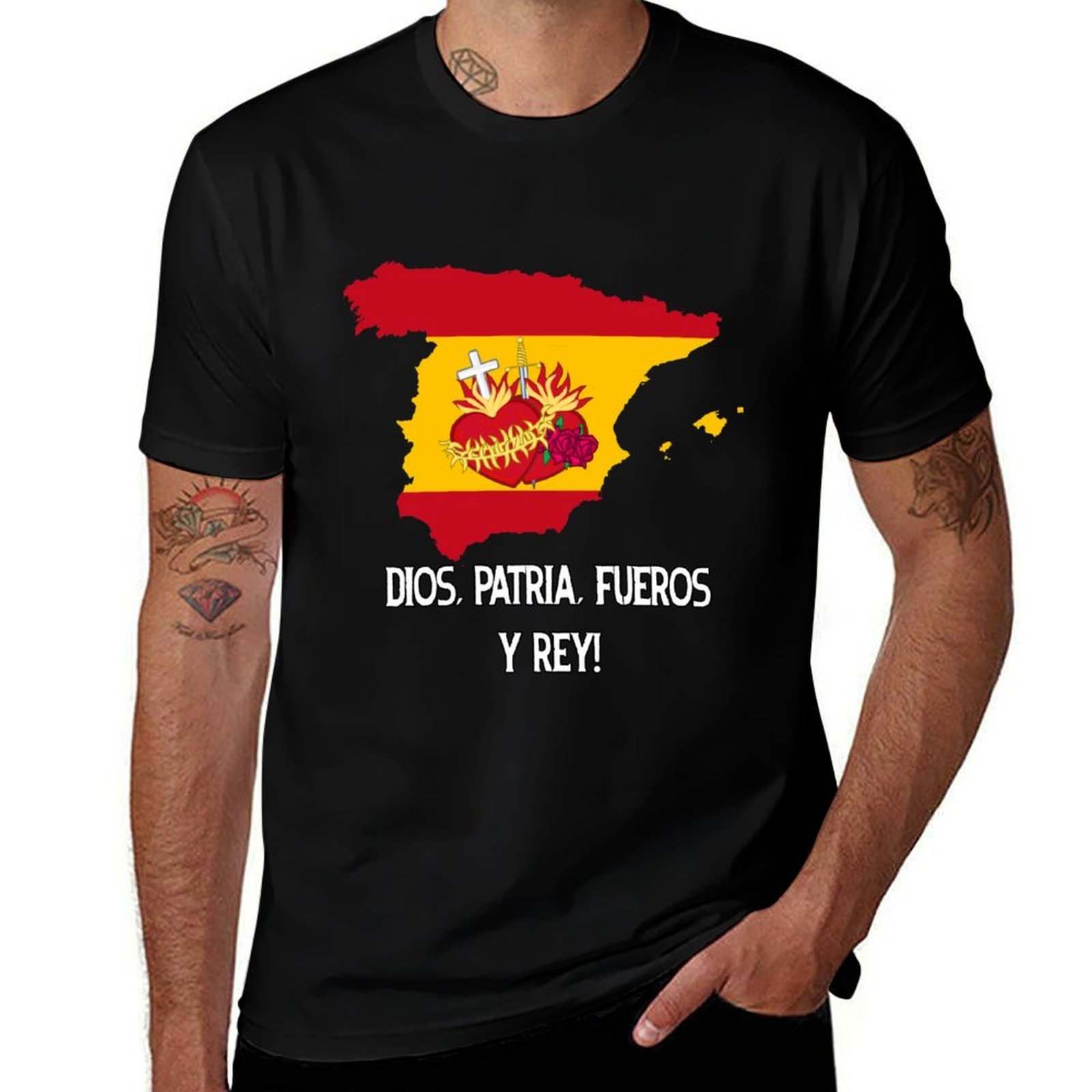Catholic Spain T-Shirt Street  - Street Fashion In Spain recension och pris