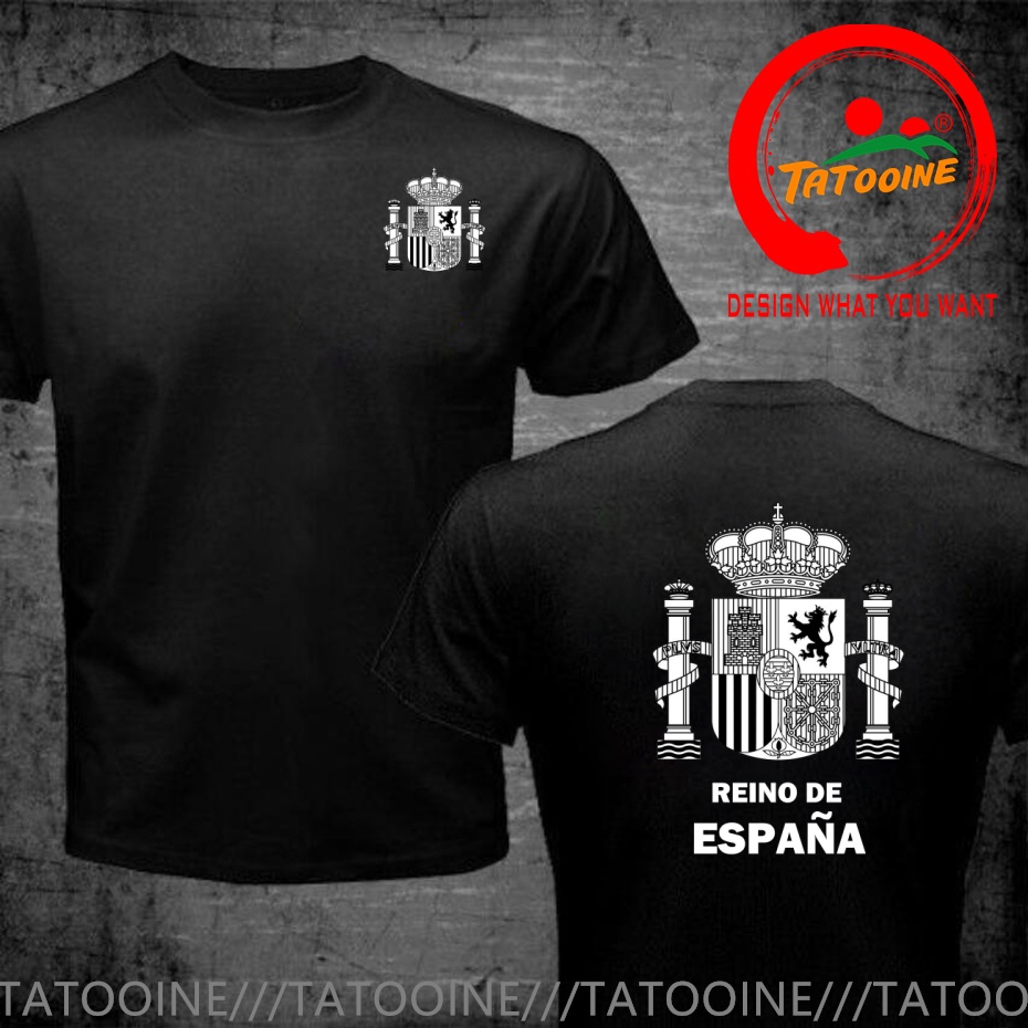 National Emblem of Spain Black - Street Fashion In Spain recension och pris