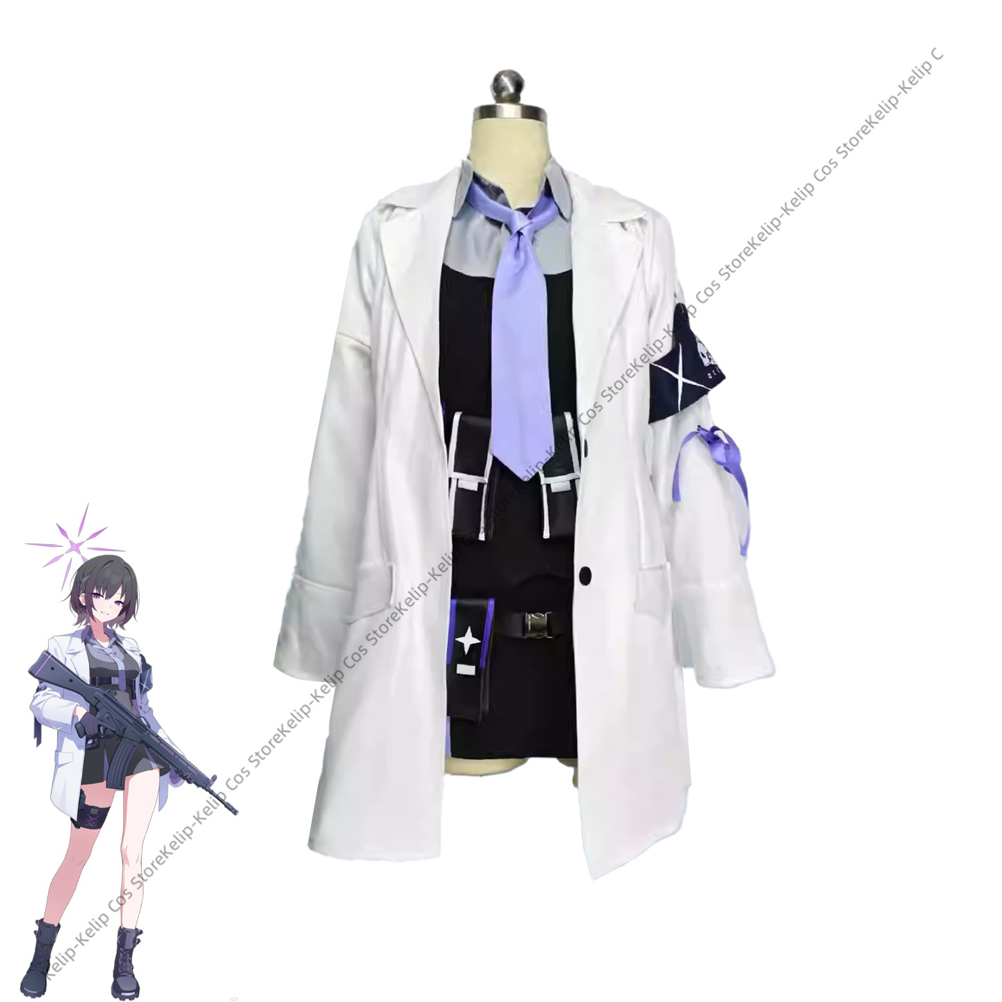 Blue Archive Subaru Cosplay Co - Techwear Pants Tactical recension och pris