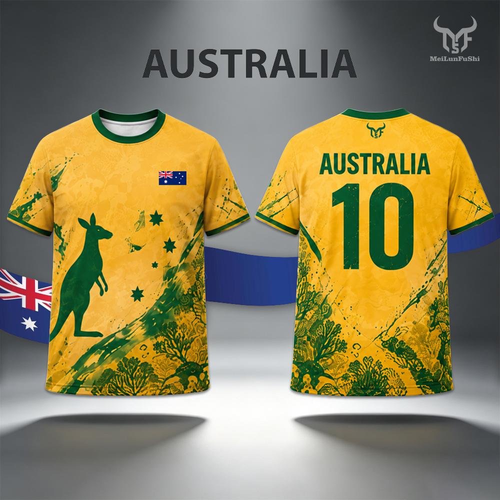 2026 New Australia Flag Print  - Street Fashion Australia recension och pris