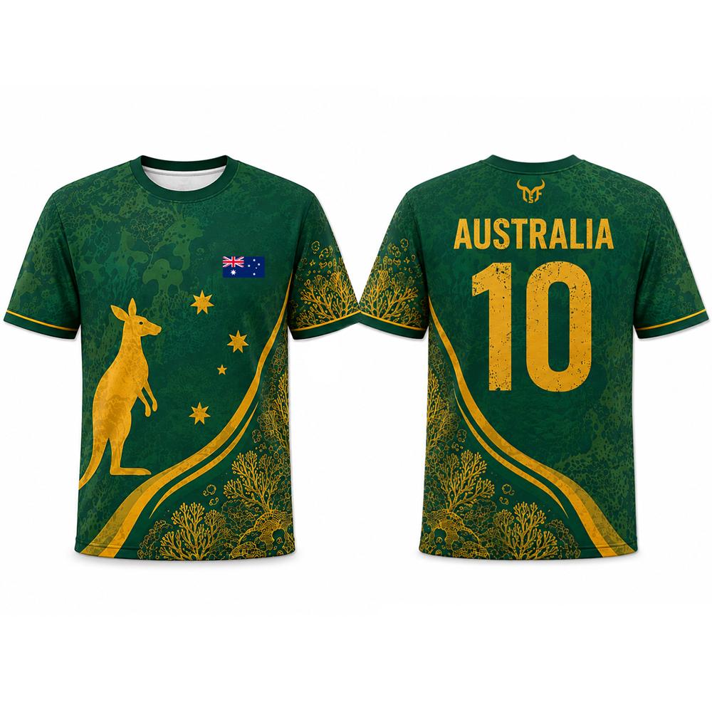 2026 New Australia Flag Print  - Street Fashion Australia recension och pris