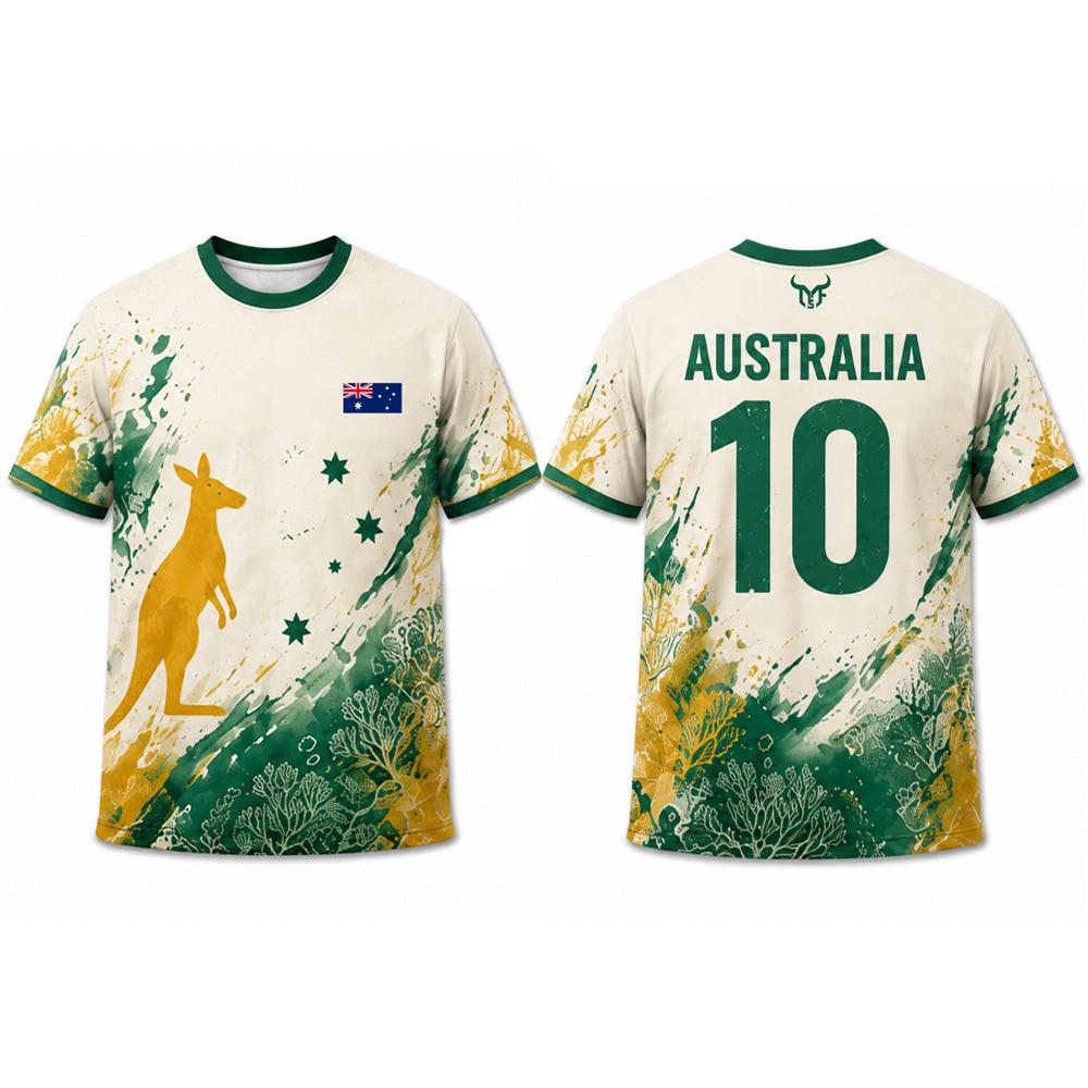 2026 New Australia Flag Print  - Street Fashion Australia recension och pris