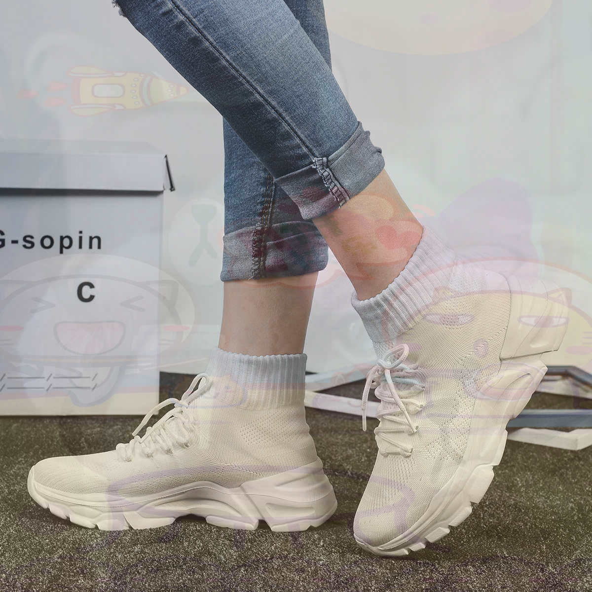 Increases Height Sumer Basketb - Guangzhou Street Fashion recension och pris